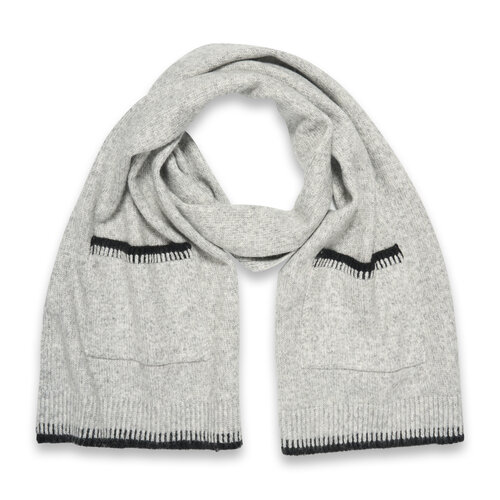Knitted shawl ( gray mele ) RRP 14,8