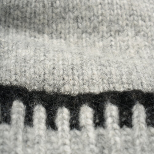 Gebreide beanie ( grijs mele )  RRP 9,25