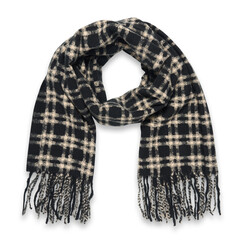 Checkered shawl ( black )  RRP 11,1