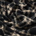 Geruite shawl ( zwart )  RRP 11,1