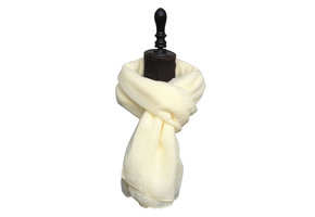 Schal off white
