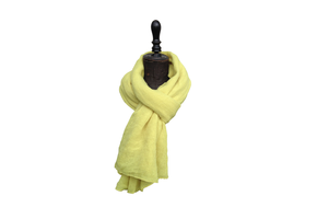 Schal Weich Gelbl