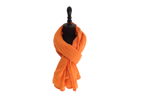 Schal Orange
