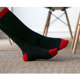 Business sokken Red-Black