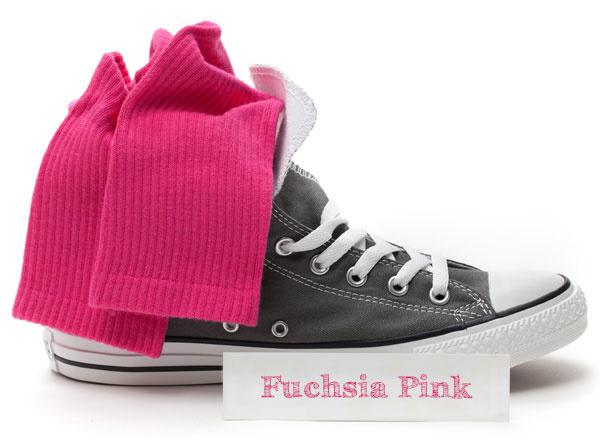 Sportsocken Fuchsia Pink