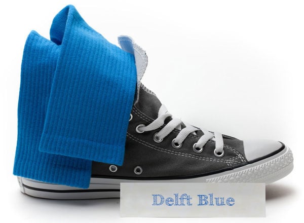 Sportsocken Delft Blue