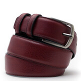 Lederen Gurtel Wine Red