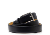 Leren Riem Black Tulip