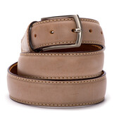 Leren Riem North Sea Beige Wax