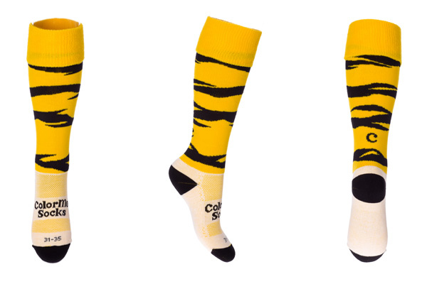 Fussball Socken tiger