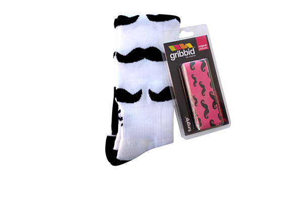 Fussball Socken french moustache