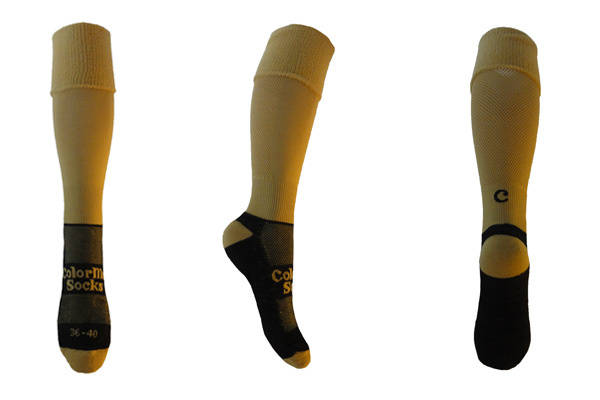 Fussball Socken goud all gold
