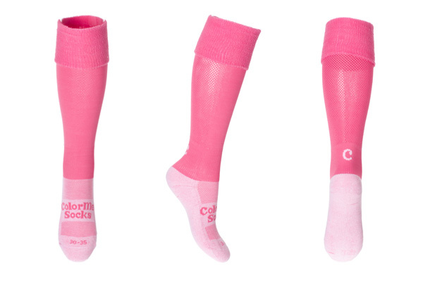 Fussball Socken pink