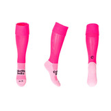 Fussball Socken fluor pink