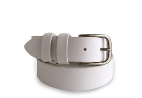 Lederen Gurtel Wit