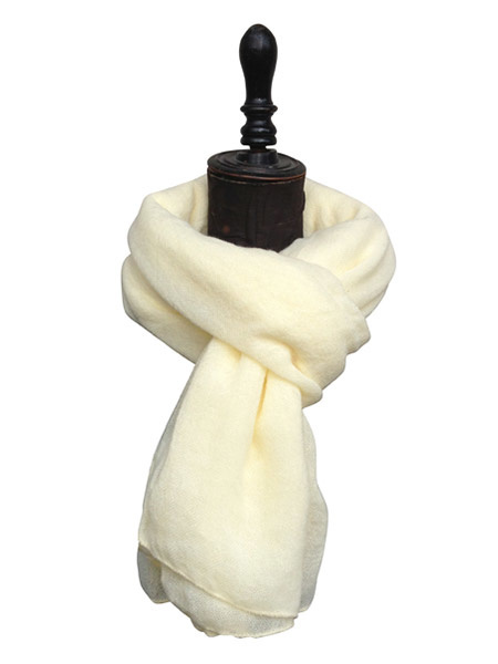 Schal off white