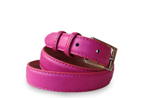 Leren Riem Fuchsia