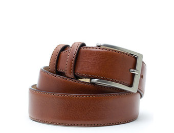 Leren Riem Cognac