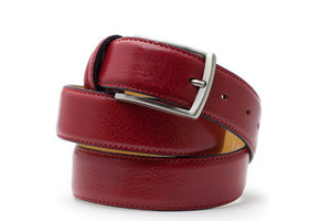 Lederen Gurtel Amsterdam Red