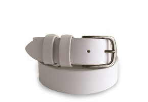 Lederen Gurtel Wit