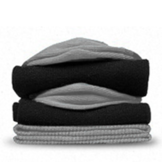 Business-Socken grau-schwarz
