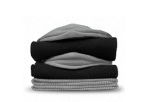 Business-Socken grau-schwarz