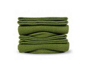 Grüne Socken Olive Green