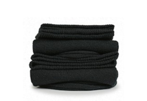 Schwarze Socken Black Tulip