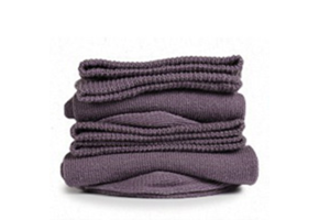 Violett Socken Deep Taupe