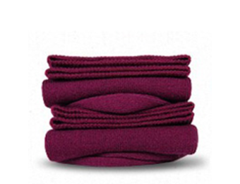 Aubergine Socken Aubergine