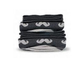 Fun Socken French Moustache