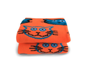 Hockeysokken Kat en Muis Oranje