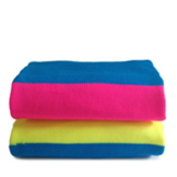 Hockeysokken Yellow, Blue and Pink