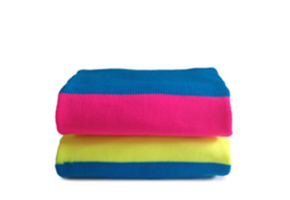 Hockey Socken yellow blue and pink