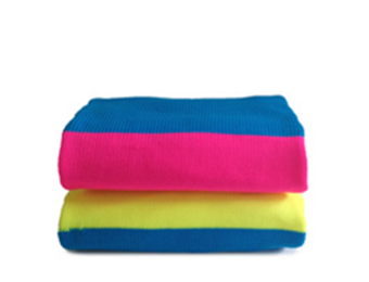 Hockeysokken Yellow, Blue and Pink