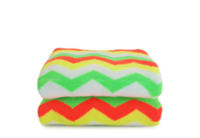Hockeysokken Zig Zag Fluor