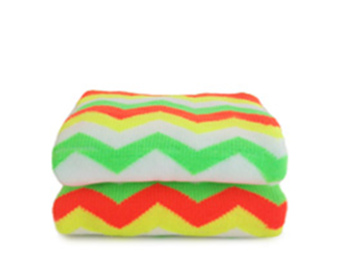 Hockeysokken Zig Zag Fluor