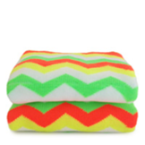 Fussball Socken zig zag fluor