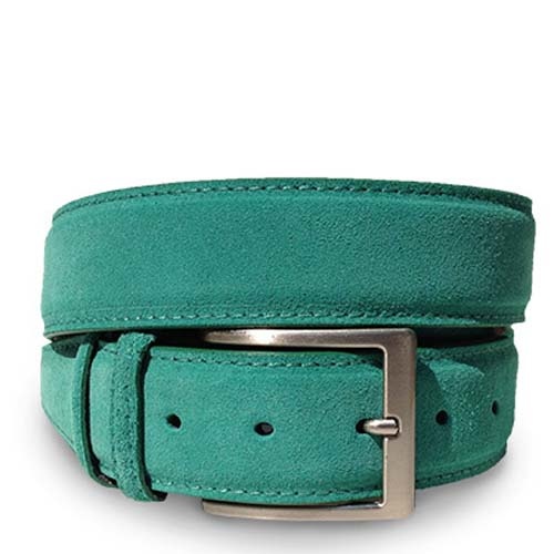 Wildleder Gürtel Midden Groen