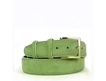 Suede Riem Light-Green