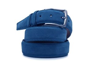 Suede Riem Cobalt Blue