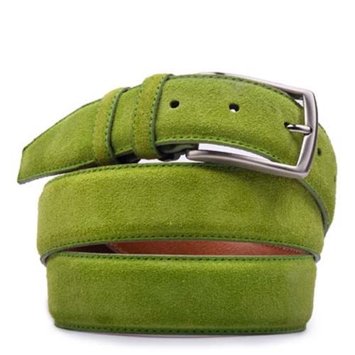 Wildleder Gürtel Olive Green