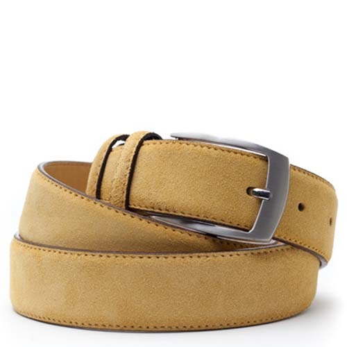 Wildleder Gürtel Golden Yellow
