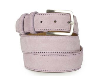 Wildleder GÃ¼rtel Velvet Purple