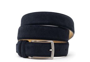 Suede Riem Deep Bleu