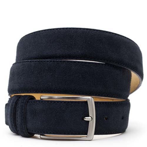 Wildleder Gürtel Deep Bleu
