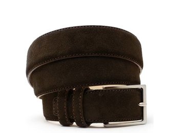 Wildleder GÃ¼rtel Nespresso Brown