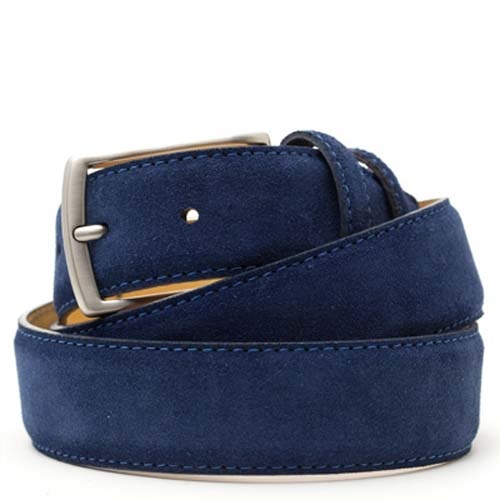 Wildleder Gürtel Navy Blue
