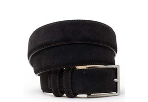 Suede Riem Black Tulip
