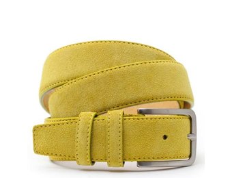 Wildleder GÃ¼rtel Bright Lime